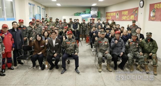 성남시의회, 성남시해병대전우회 송년회 참석