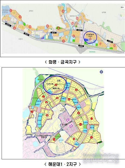 선도지구 선정 구역 위치도