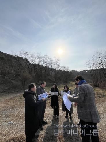 12월 10일 문화복지환경위원회가 고용산 숲속야영장 조성사업 관련 예산안 심의에 앞서 사업 현장을 직접 방문했다.