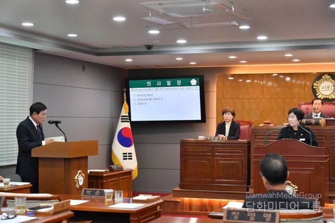 담양군의회, 회의규칙 개정 후 첫 ‘1문1답’ 군정질문 실시