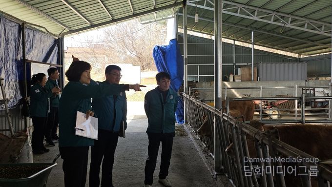 충북도, 겨울철 대설‧한파 대비 축산농가 현장점검 실시
