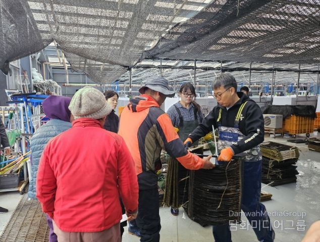 기장군, 해조류 종자생산 연구성과물 어업현장 보급