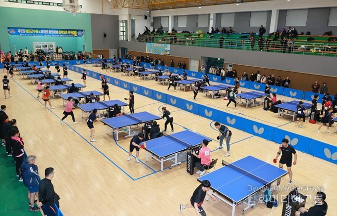 제6회 예천군수배 및 제19회 협회장배 경북오픈 탁구대회 개최