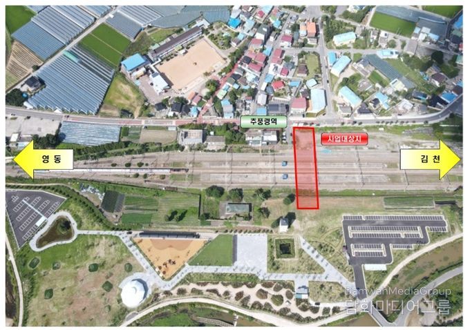 추풍령역 승하차장 연결통로 설치사업 본격 추진