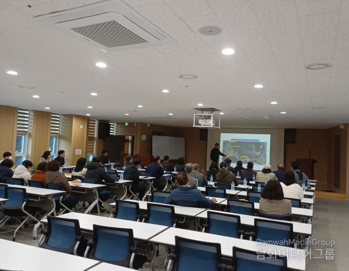 연초면 오비리 수소연료전지 발전소 건립사업 진행사항 주민설명회