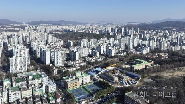 분당 노후계획도시 전경