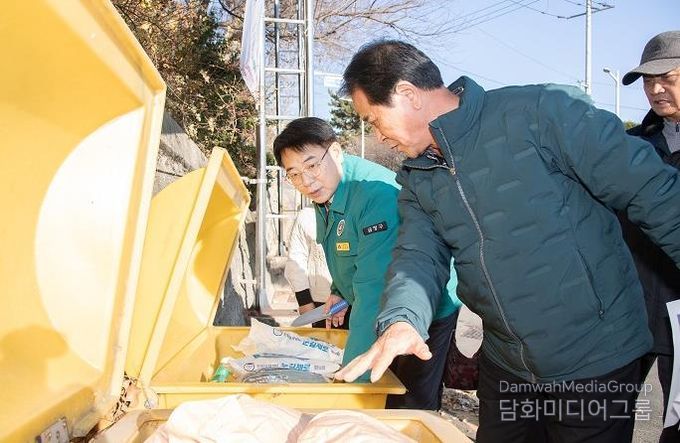 윤일현 부산 금정구청장, 동절기 민생 안정을 위한 현장 방문