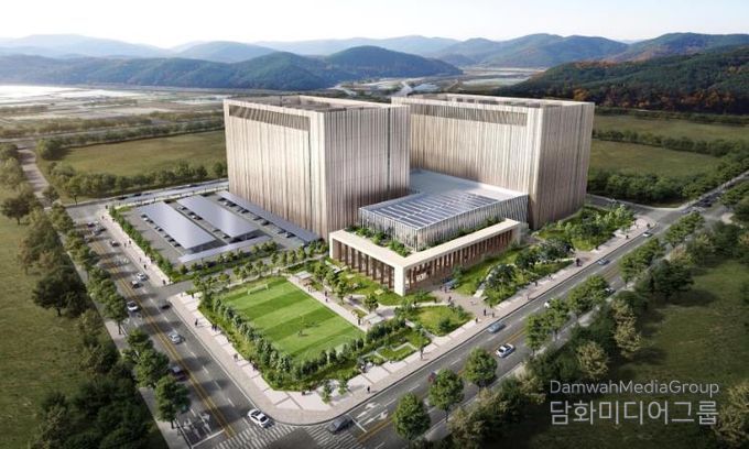 미래 신성장동력 예산 확보 사진-장성데이터센터 조감도