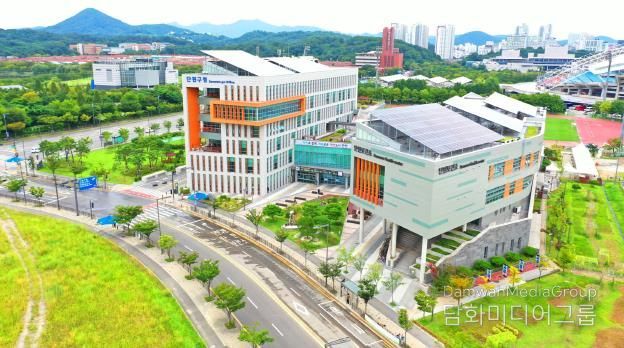 안산시 단원구청 전경.