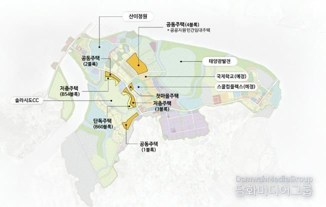 솔라시도 기업도시 주택단지