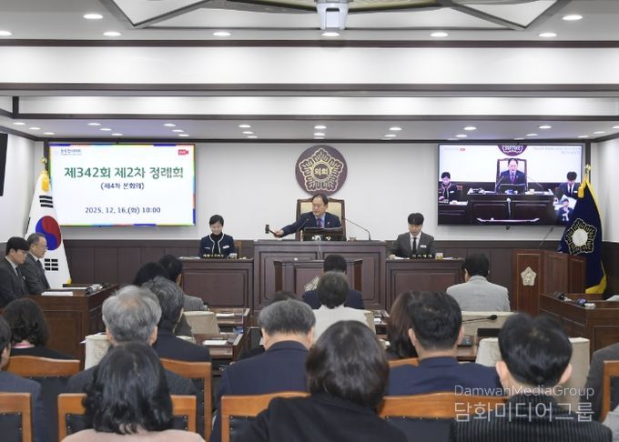 제342회 동두천시의회 제2차 정례회 폐회
