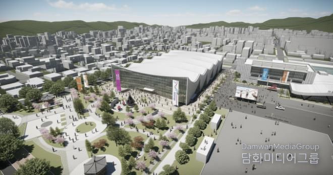 제천 종합실내체육센터 조감도