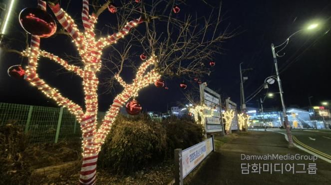 야간 경관조명 사진