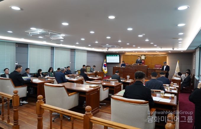 담양군의회 제341회 제2차 정례회 폐회