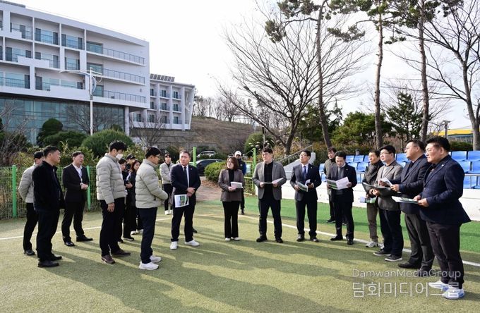 목포시의회 예산결산특별위원회, 2026년도 예산안 심사 위해 주요 사업 현장 점검 실시