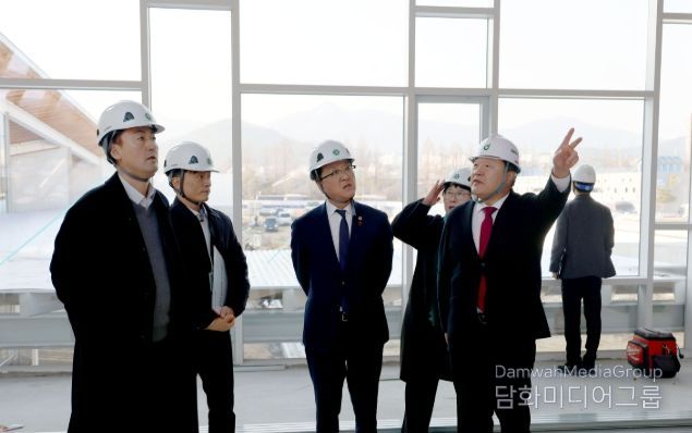 조원휘 의장, 유성복합터미널 현장 점검