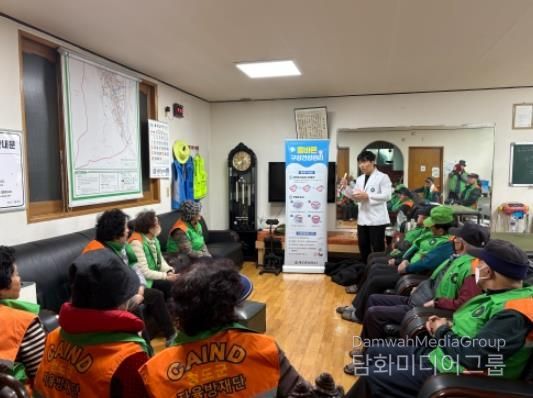 청도군, 경로당 찾아가는 어르신 구강건강관리 교육 성료(청도읍고수8리경로당)