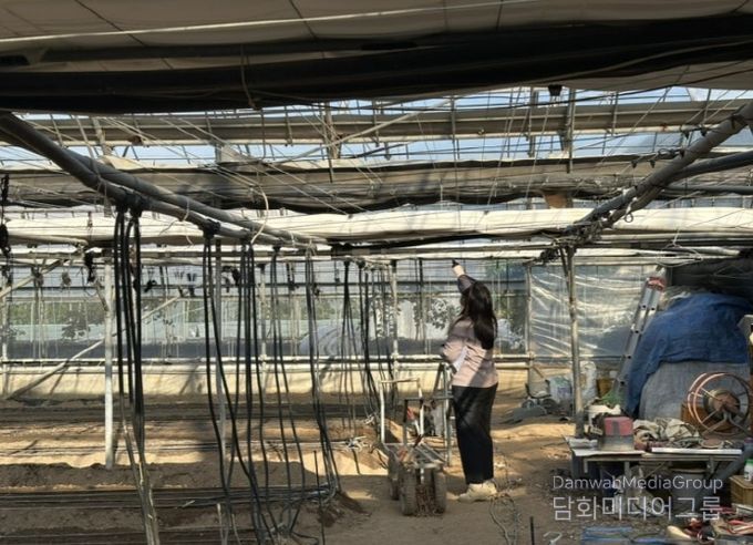 겨울철 화재 예방 대비 시설하우스 점검 실시