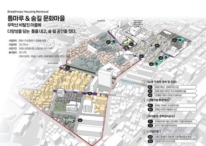 , 문화지구 도시재생 사업 국토부 공모 최종 선정