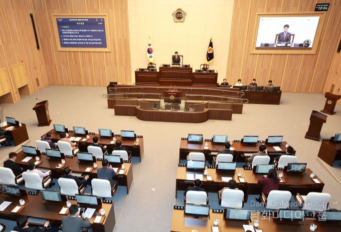 충북도의회 정례회 3차본회의