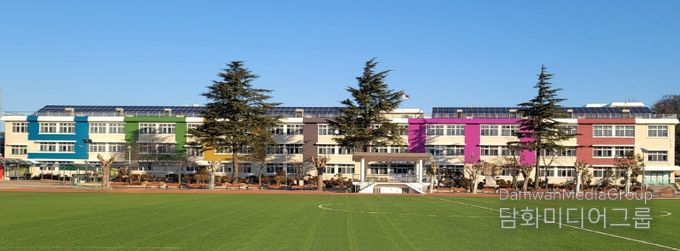 양양고등학교 전경사진