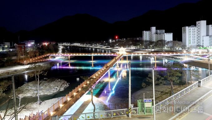 괴산 동진천·성황천 에코브릿지 개장…수변관광 새 축