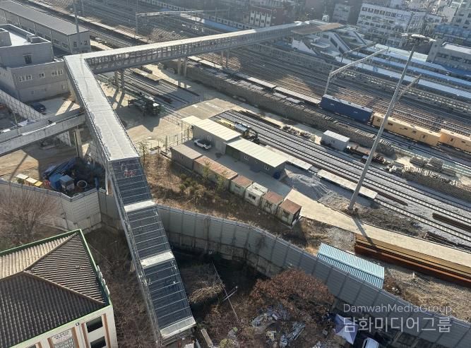 광운대역 육교 전경