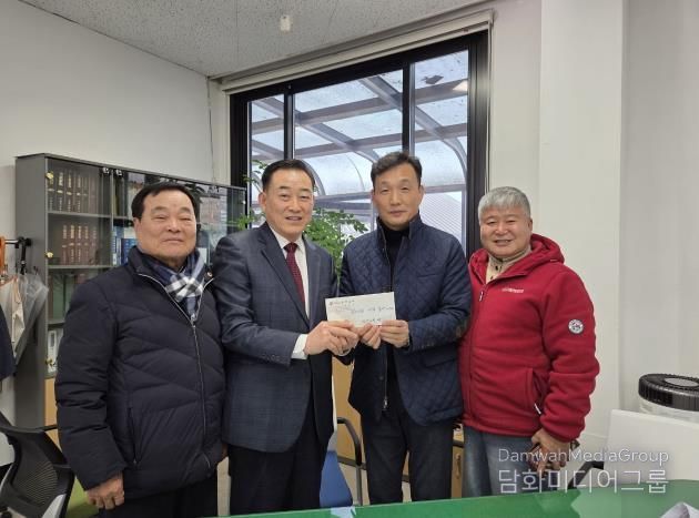 안성시 보개면 성산성결교회, 연말 맞이 이웃돕기 성금 100만 원 전달