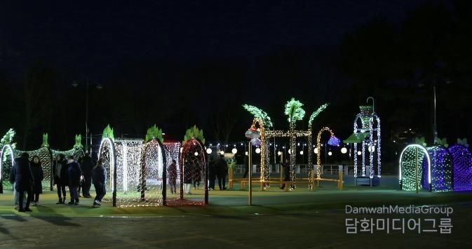 수원시 장안구, 만석공원 사계절 이용 가능한 물놀이마당·불빛마당 조성 완료