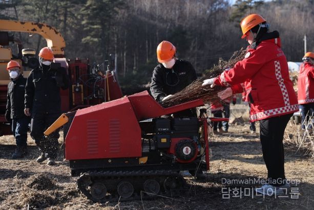 산림재난 총력대응 결의대회 및 영농 부산물 파쇄 캠페인