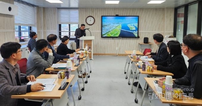 나주시보건소에서 남도음식문화큰잔치 개최지 적합성 평가를 진행하고 있다.