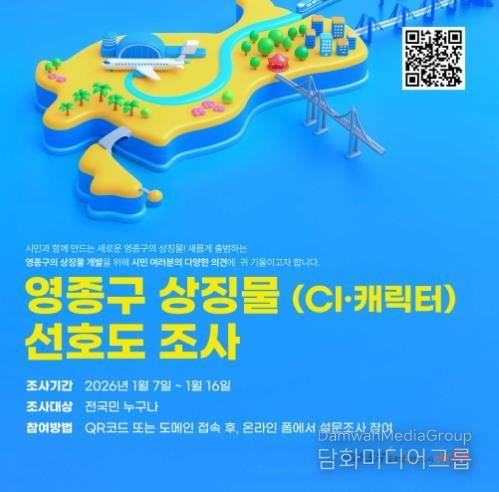 ‘주민과 함께 만드는 영종구 상징물’ 인천 중구, 선호도조사 실시