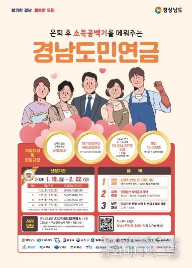 1. 경남도민연금 포스터