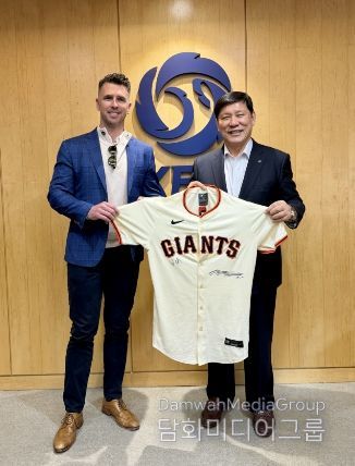 샌프란시스코 자이언츠 버스터 포지 사장-KBO 허구연 총재
