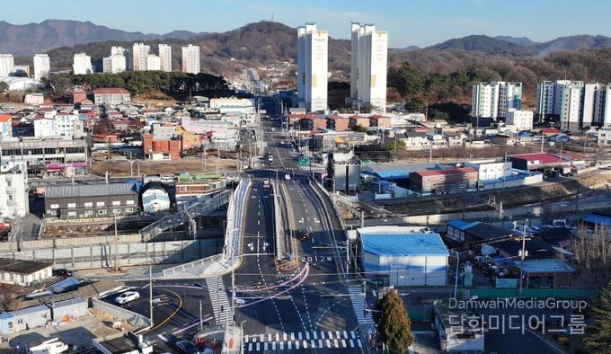 마암과선교 개통 사진