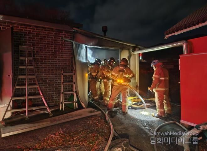 2025년 전남 화재사고 분석: 인명구조 56명, 재산피해 565억원 절감