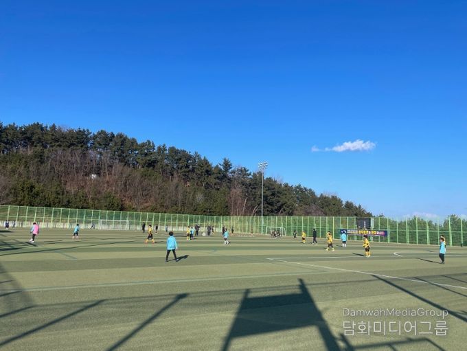 2026 STAY 영덕 축구 동계 전지훈련 초등부 전지훈련의 모습.
