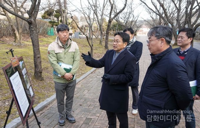 강기정 광주광역시장, 우치동물원 ‘판다 입식’ 현장점검