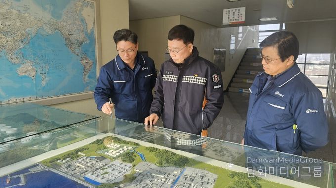 서산소방서, 한국석유공사 서산지사 방문... 중점관리대상 현지 지도 실시