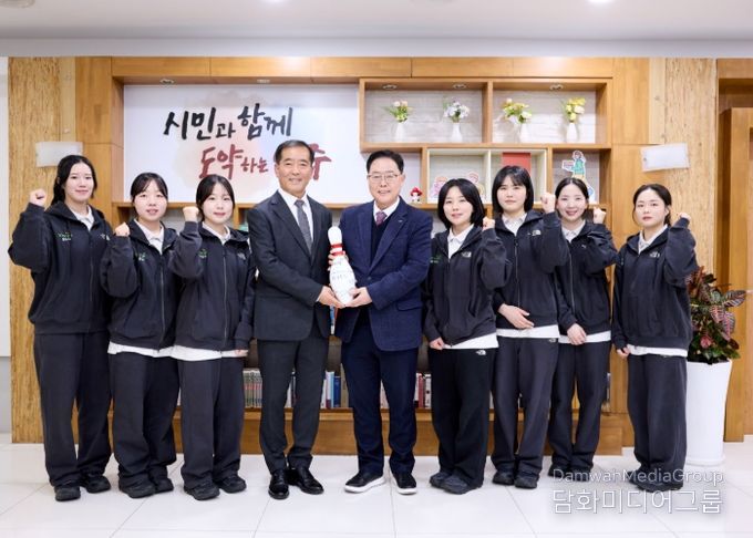 양주시, 양주시청 소속 직장운동경기부 선수단에 임용장 수여