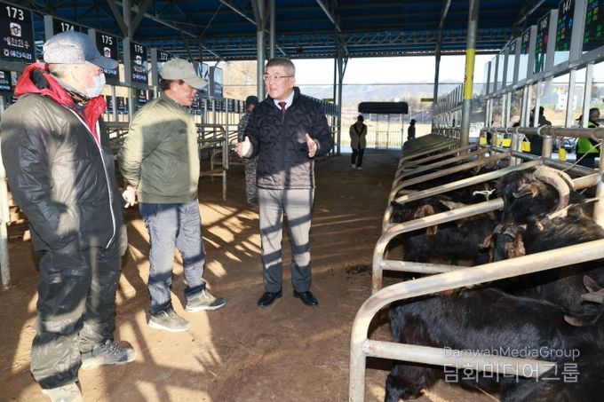 예천군, 2026년 첫 염소 경매 실시