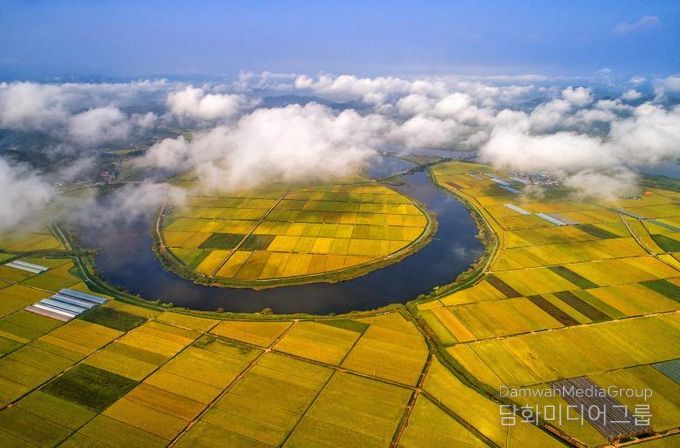 ‘남도의 젖줄’ 영산강 유역에 드넓게 펼쳐진 나주평야. 나주가 ‘호남의 대표 농도’임을 가늠케 한다.