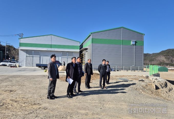 사천시, 경남도 장영욱 농정국장 국산 콩 산업 현장 방문