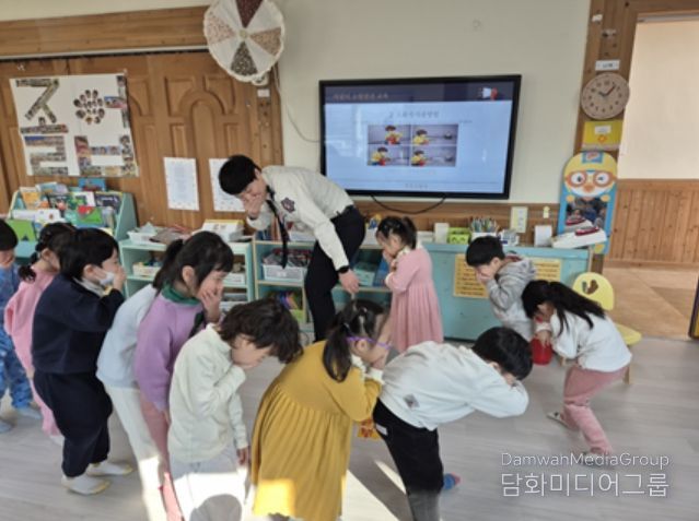 장흥소방서, 어린이집 3~5세 원아 대상 소방안전교육 실시