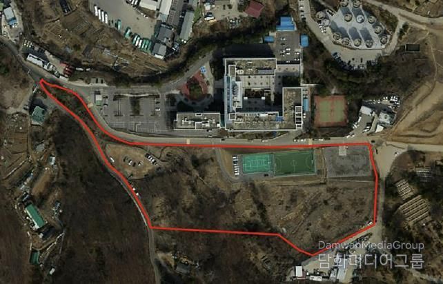 야탑밸리 항공사진