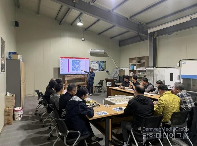 홍콩수출 업무협의 사진