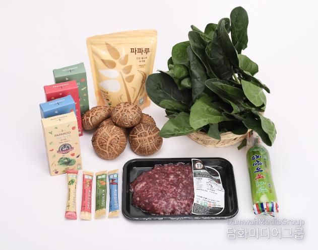 친환경농산물 꾸러미 사진