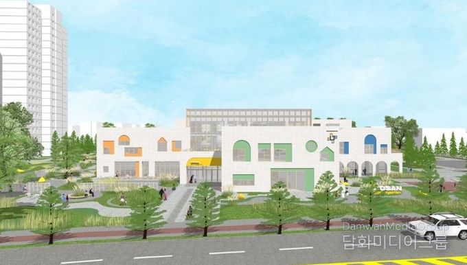 아이돌봄 클러스터 조감도