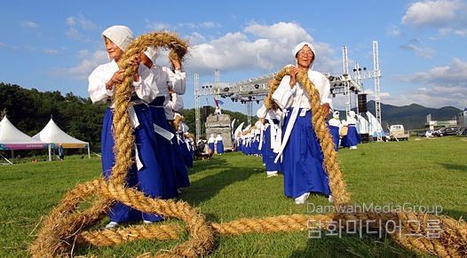 ‘금산 농바우끄시기’ 시연 모습