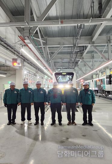 도시철도 양산선 현장방문